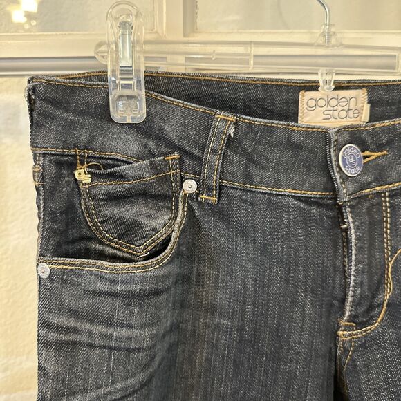 Golden State Jeans Boot Cut Dark Wash Denim Women's 31 - Picture 4 of 14